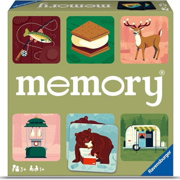 New Sealed Ravensburger Game Ravensburger Great Outdoors Memory Game- En/Fr - Picture 3 of 12